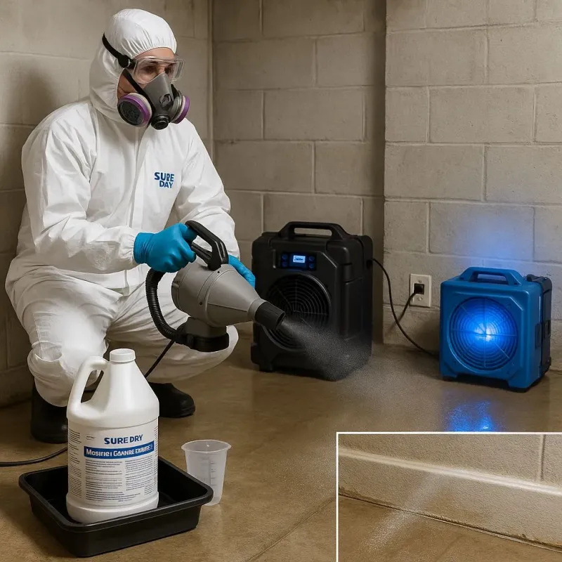 Sanitization and Odor Removal process in Columbus Grove, OH