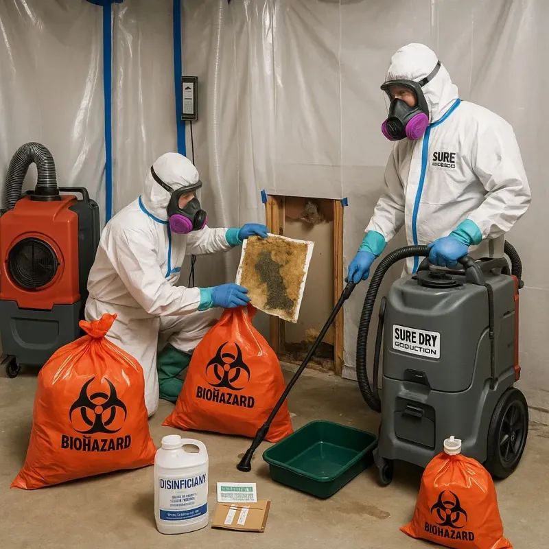Contaminated Water Handling Protocols process in Columbus Grove, OH