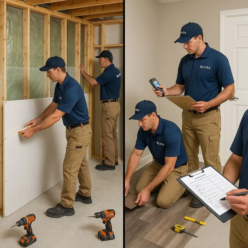 Repairs and Reconstruction process in Columbus Grove, OH