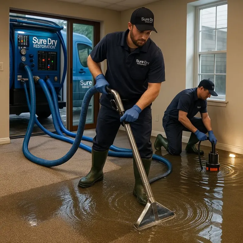 Water Extraction and Removal process in Columbus Grove, OH
